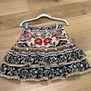 Farm Rio Floral Patterned Skirt - Multicolor